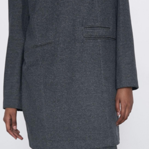 Zara tunic long sleeve gray sz small - Picture 11 of 11
